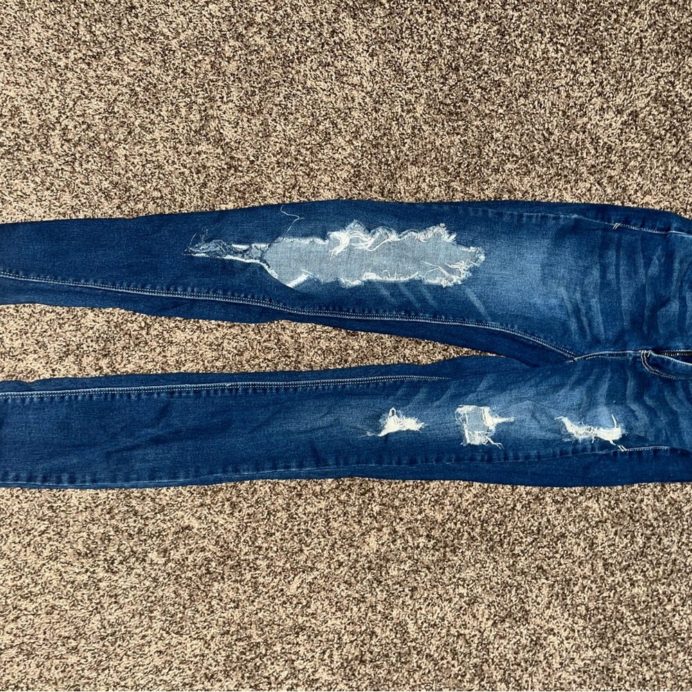 Size- 1 brand- Mudd color-blue kind- high rise jegging
